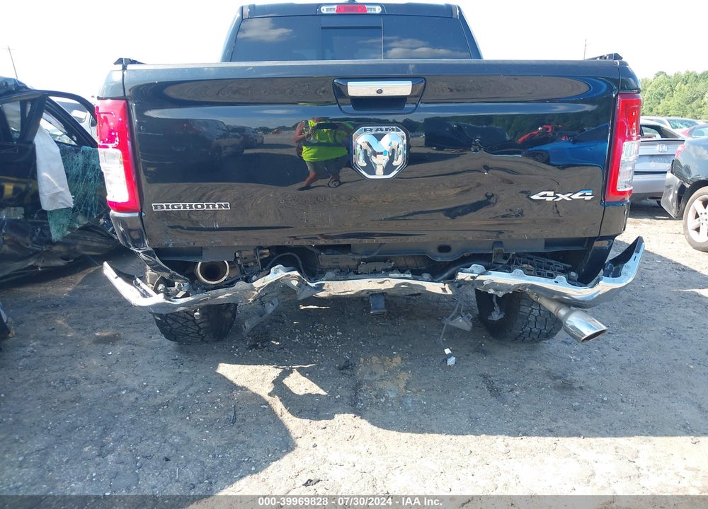2019 BIG HORN RAM 1500 /LONE STAR  4X4 5'7 BOX VIN: 1C6SRFFT2KN804168
