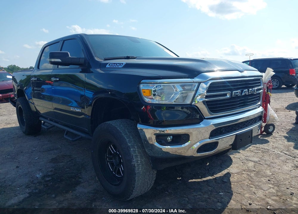 2019 BIG HORN RAM 1500 /LONE STAR  4X4 5'7 BOX VIN: 1C6SRFFT2KN804168