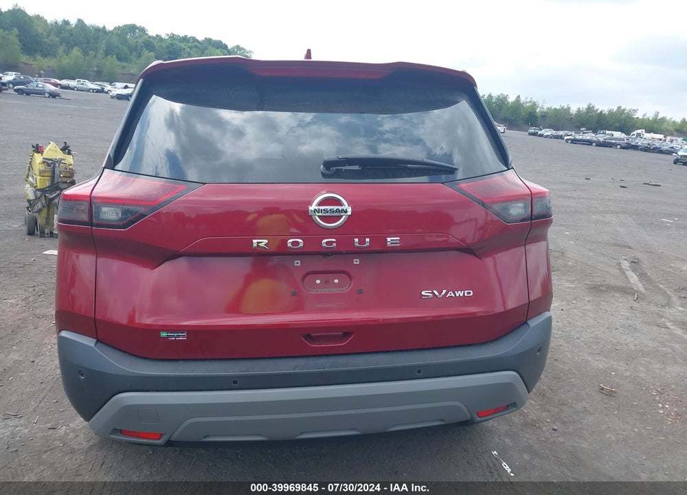 2021 NISSAN ROGUE SV INTELLIGENT AWD VIN: 5N1AT3BB6MC782073
