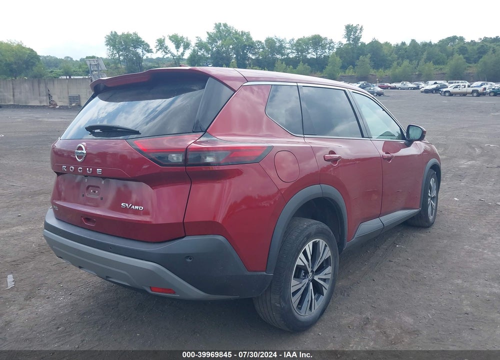 2021 NISSAN ROGUE SV INTELLIGENT AWD VIN: 5N1AT3BB6MC782073