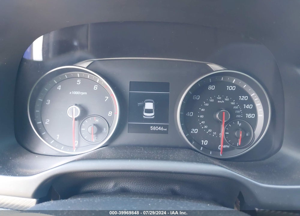 2019 HYUNDAI ELANTRA SPORT VIN: KMHD04LB9KU819926