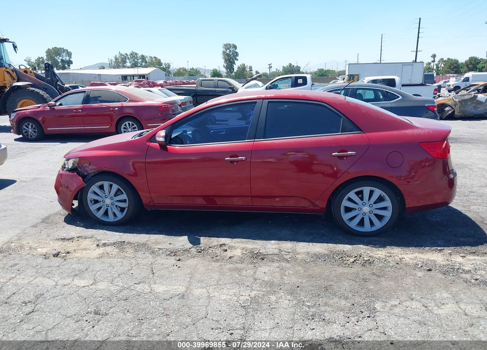 2010 KIA FORTE SX VIN: KNAFW4A33A5105514