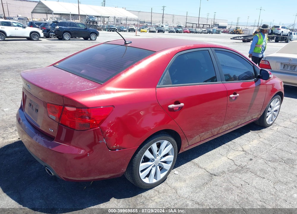 2010 KIA FORTE SX VIN: KNAFW4A33A5105514