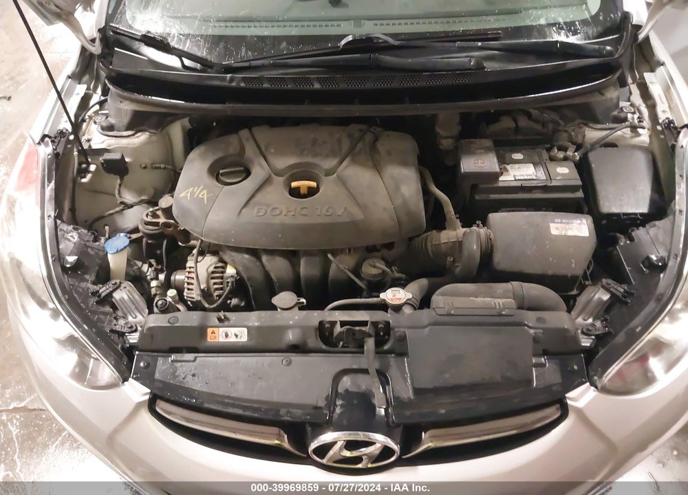 2013 HYUNDAI ELANTRA LIMITED VIN: KMHDH4AE4DU595263