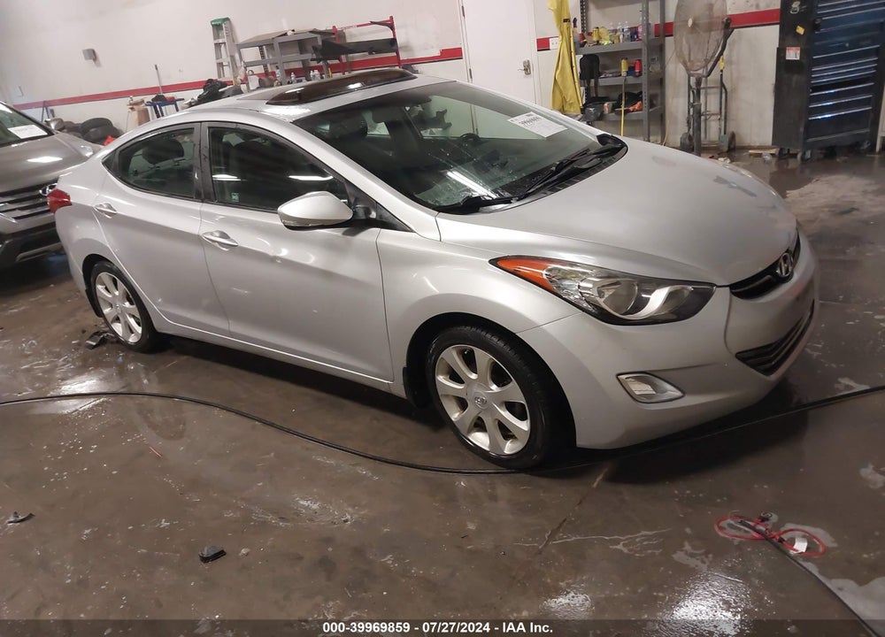 2013 HYUNDAI ELANTRA LIMITED VIN: KMHDH4AE4DU595263
