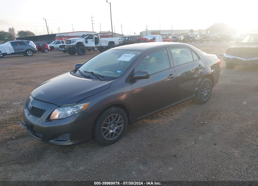 2009 TOYOTA COROLLA LE VIN: 1NXBU40E99Z123653
