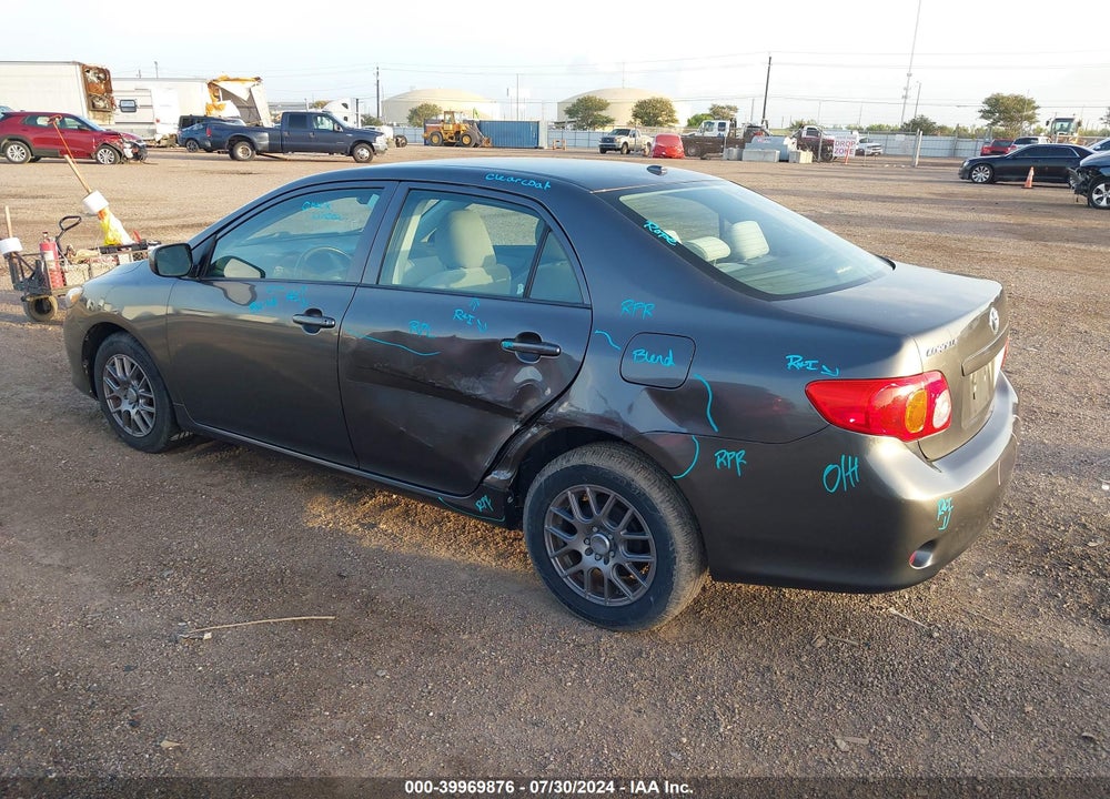 2009 TOYOTA COROLLA LE VIN: 1NXBU40E99Z123653