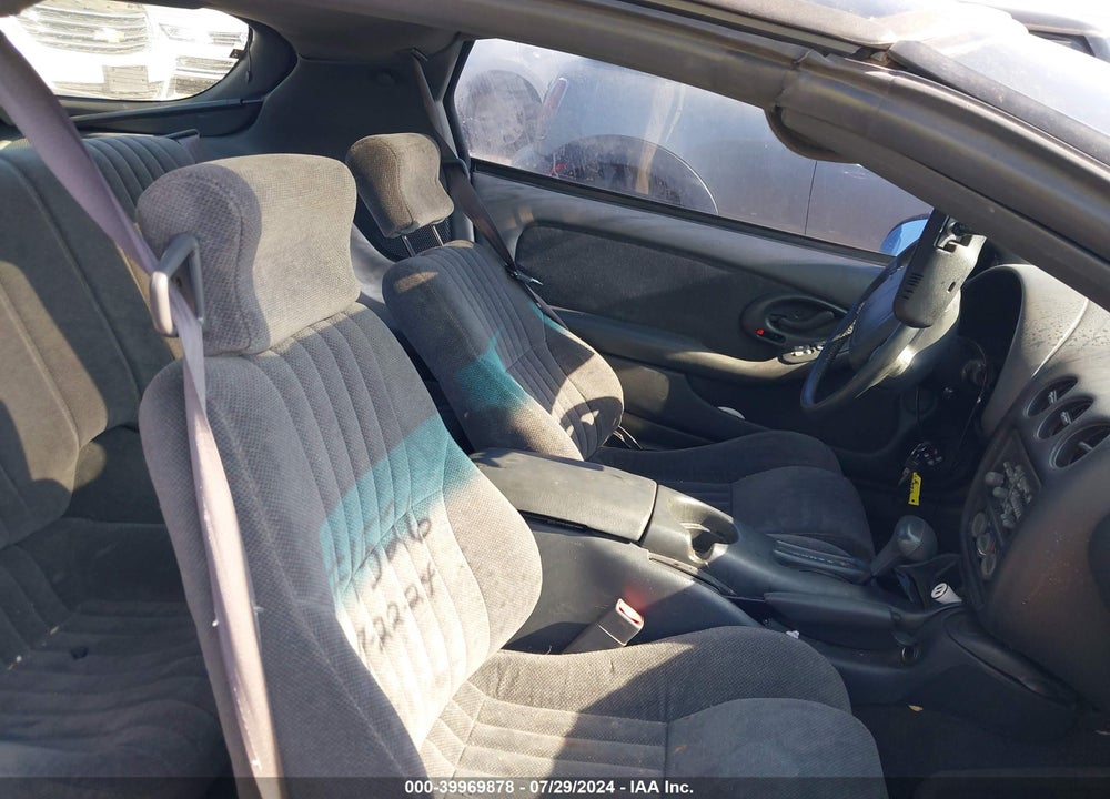 1999 PONTIAC FIREBIRD VIN: 2G2FS22K8X2202001