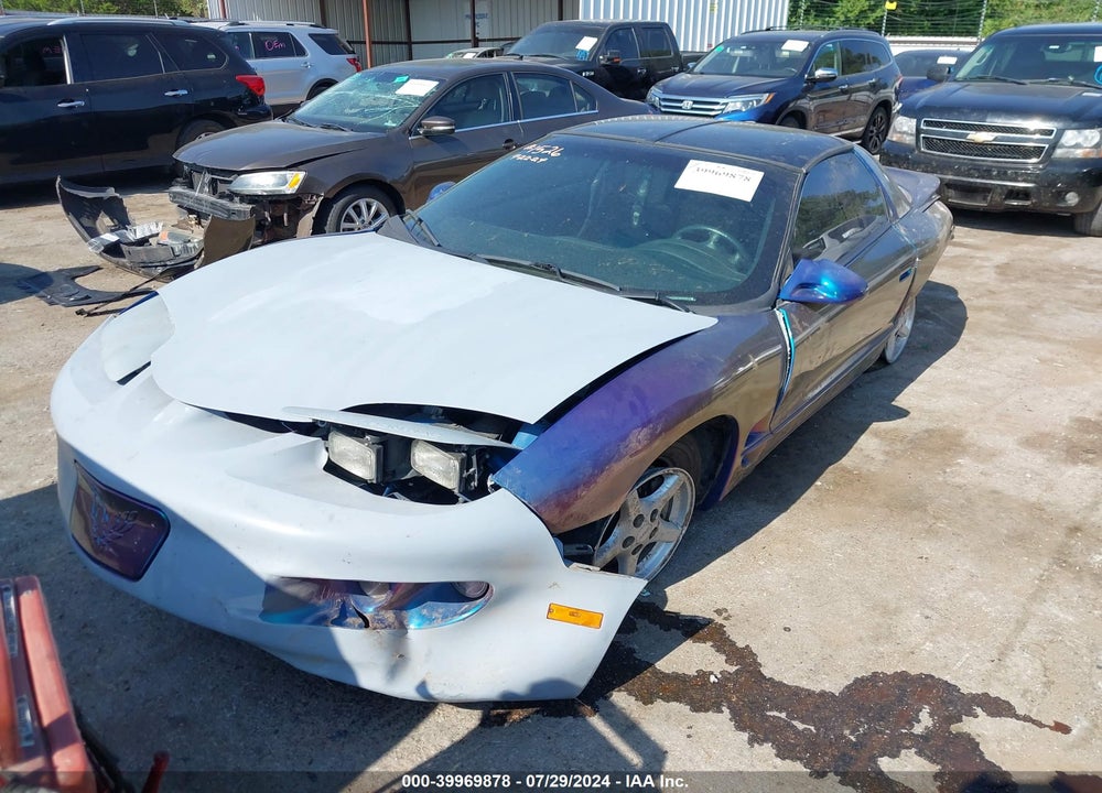 1999 PONTIAC FIREBIRD VIN: 2G2FS22K8X2202001