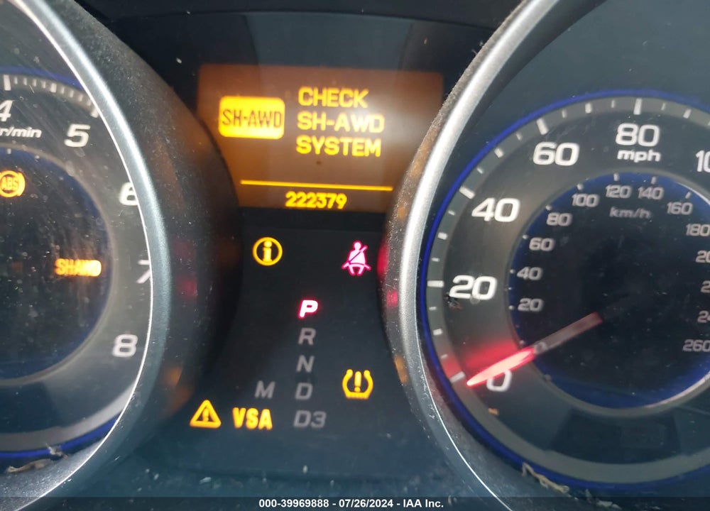 2008 ACURA MDX TECHNOLOGY PACKAGE VIN: 2HNYD28478H519784