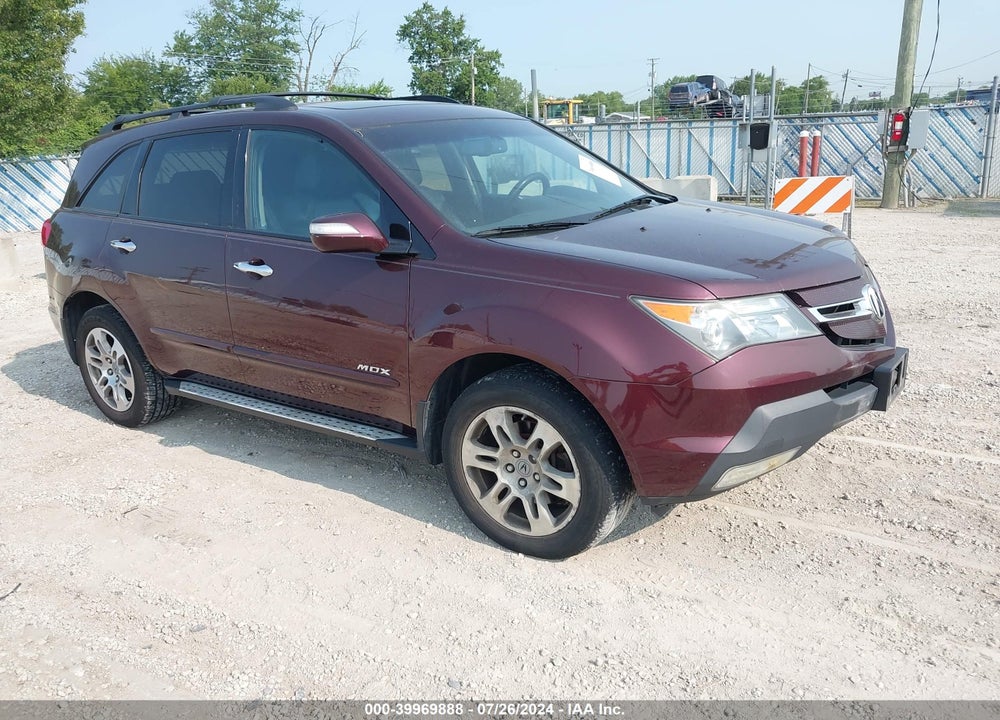 2008 ACURA MDX TECHNOLOGY PACKAGE VIN: 2HNYD28478H519784