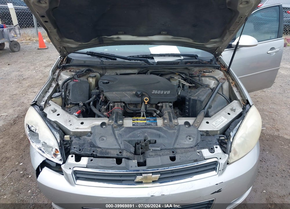 2007 CHEVROLET IMPALA LT VIN: 2G1WT58K179280167