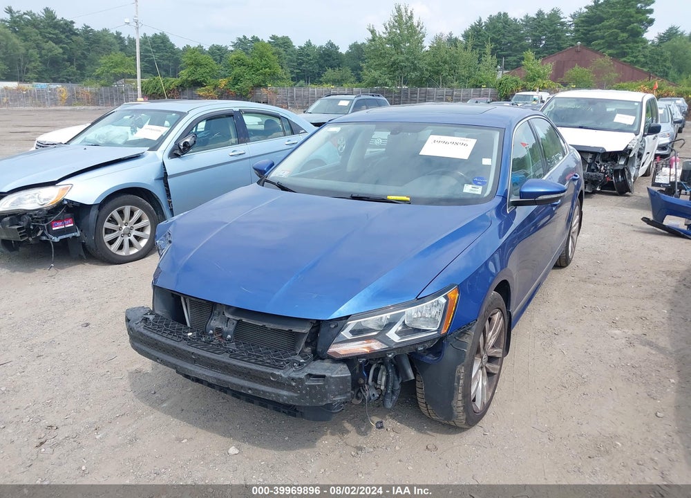 2016 VOLKSWAGEN PASSAT 1.8T SEL VIN: 1VWCT7A37GC063446