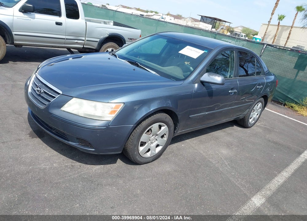2009 HYUNDAI SONATA GLS VIN: 5NPET46C29H485585