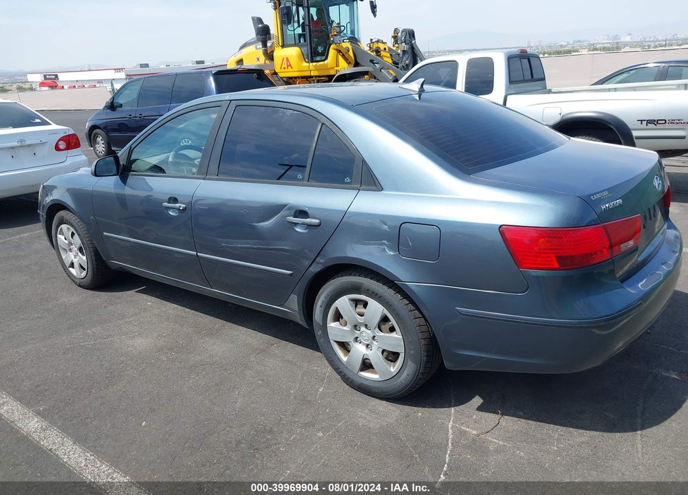 2009 HYUNDAI SONATA GLS VIN: 5NPET46C29H485585