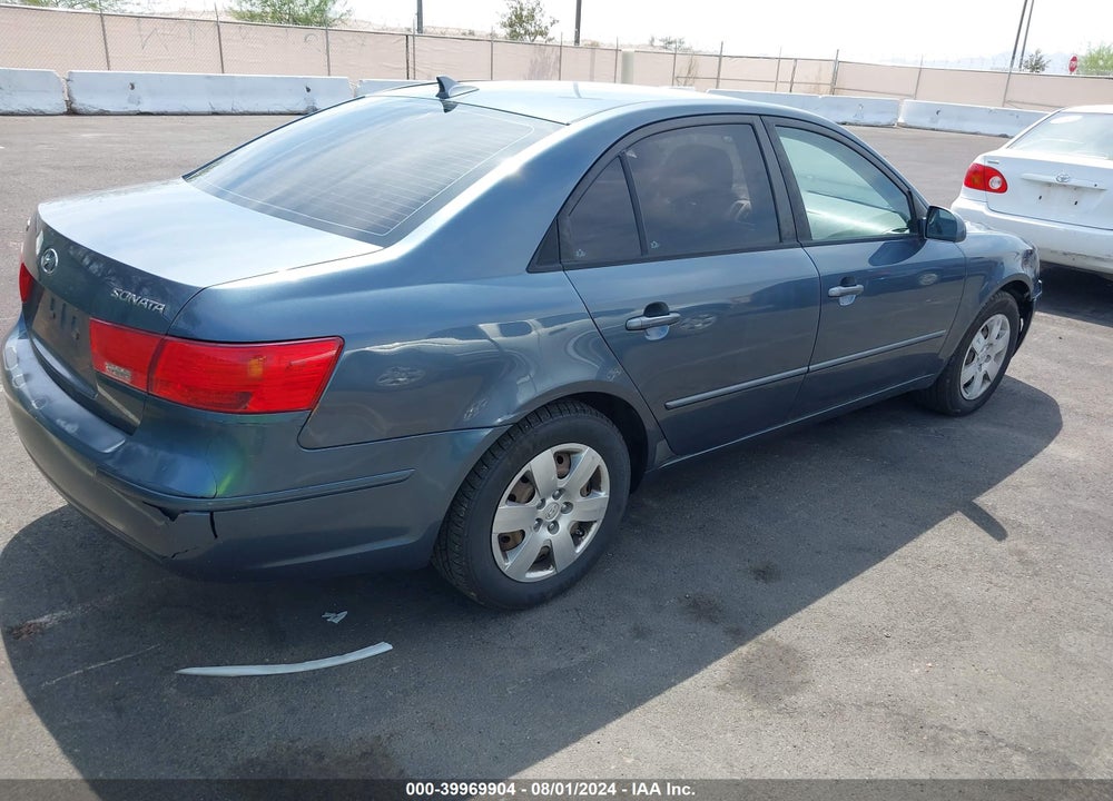 2009 HYUNDAI SONATA GLS VIN: 5NPET46C29H485585
