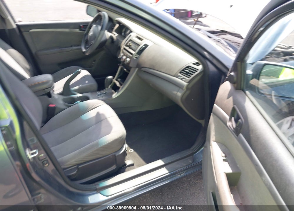 2009 HYUNDAI SONATA GLS VIN: 5NPET46C29H485585