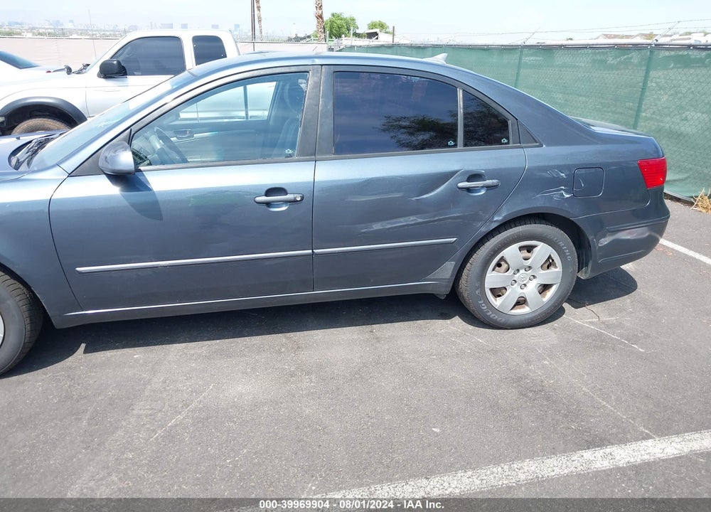 2009 HYUNDAI SONATA GLS VIN: 5NPET46C29H485585