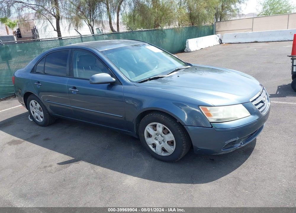 2009 HYUNDAI SONATA GLS VIN: 5NPET46C29H485585
