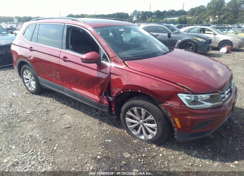 2019 VOLKSWAGEN TIGUAN 2.0T SE/2.0T SEL/2.0T SEL R-LINE/2.0T SEL R-LINE BLACK VIN: 3VV2B7AX8KM075893