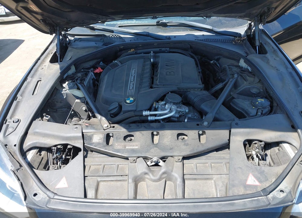 2015 BMW 640I GRAN COUPE VIN: WBA6A0C54FD318068