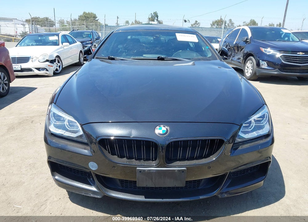 2015 BMW 640I GRAN COUPE VIN: WBA6A0C54FD318068