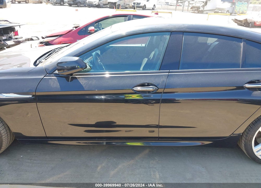 2015 BMW 640I GRAN COUPE VIN: WBA6A0C54FD318068