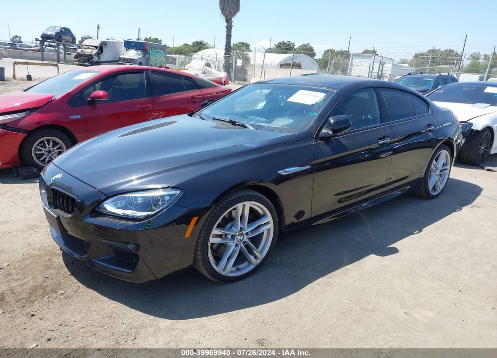 2015 BMW 640I GRAN COUPE VIN: WBA6A0C54FD318068