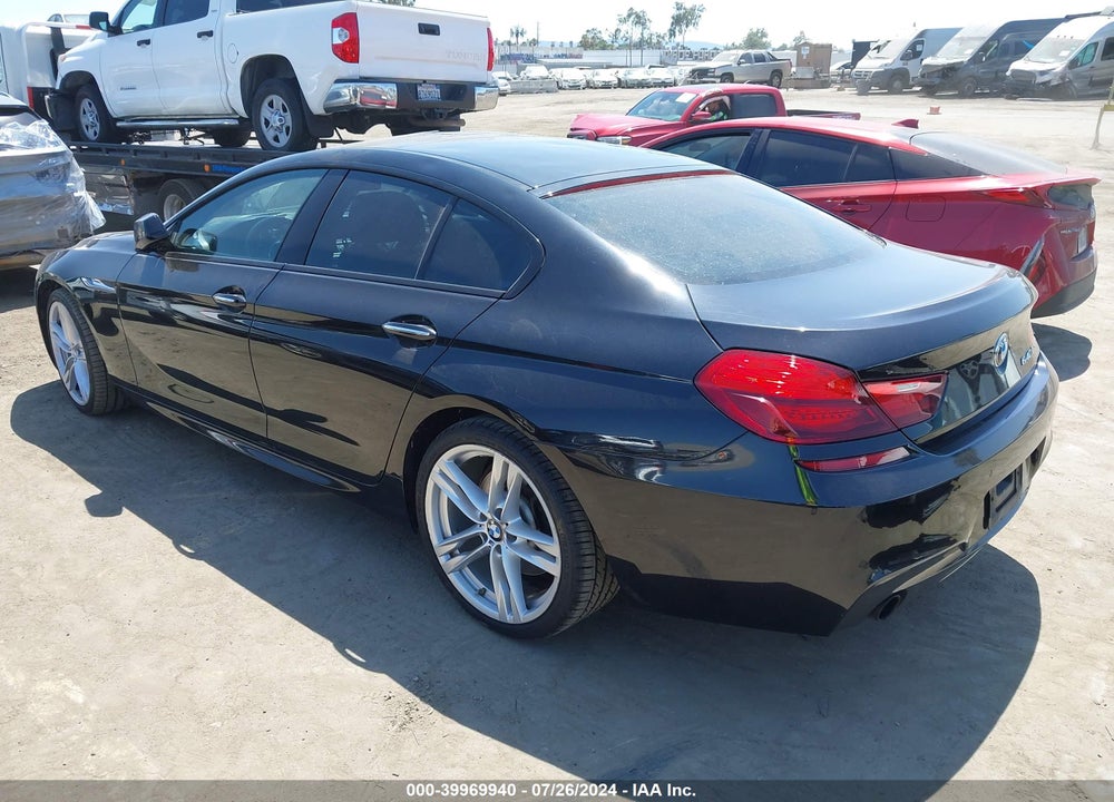 2015 BMW 640I GRAN COUPE VIN: WBA6A0C54FD318068
