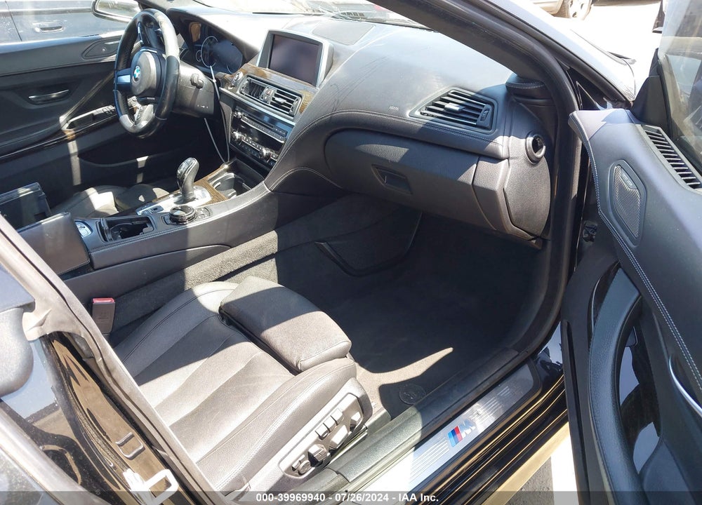 2015 BMW 640I GRAN COUPE VIN: WBA6A0C54FD318068