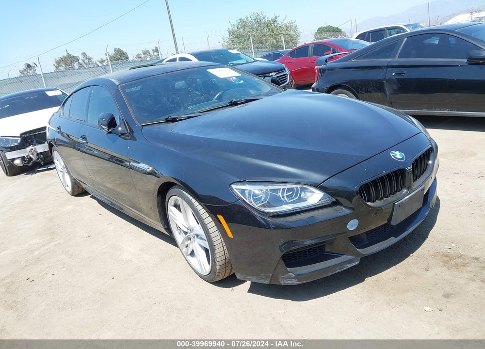 2015 BMW 640I GRAN COUPE VIN: WBA6A0C54FD318068