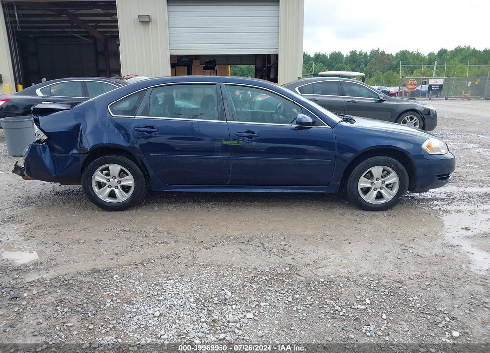 2012 CHEVROLET IMPALA LS VIN: 2G1WF5E36C1231611