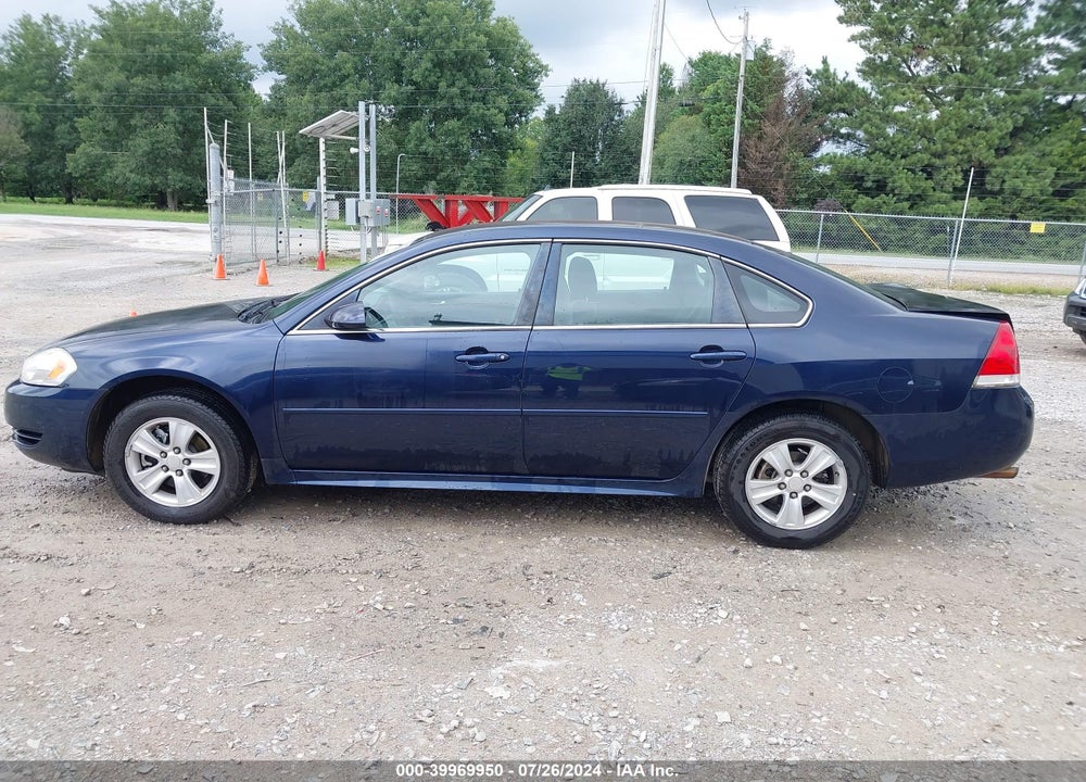 2012 CHEVROLET IMPALA LS VIN: 2G1WF5E36C1231611