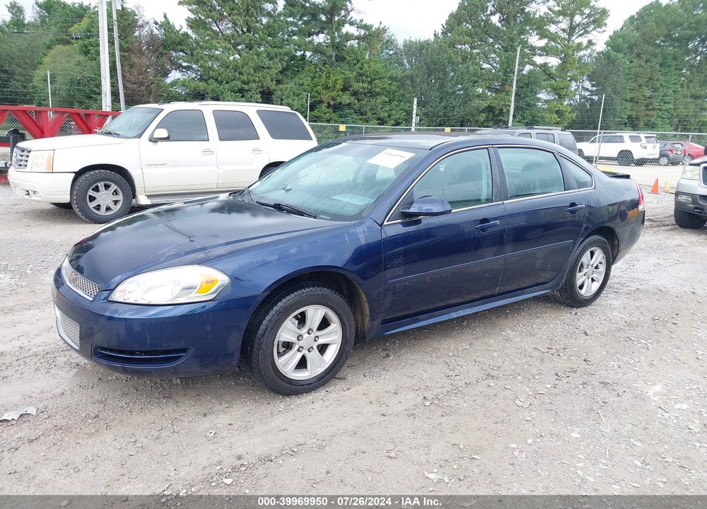 2012 CHEVROLET IMPALA LS VIN: 2G1WF5E36C1231611