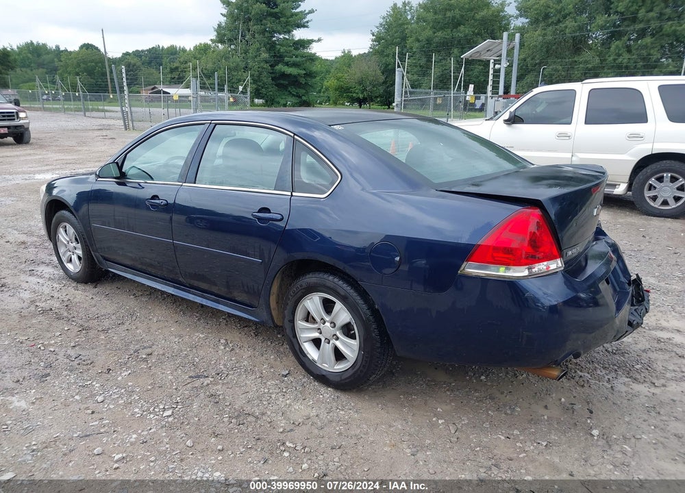 2012 CHEVROLET IMPALA LS VIN: 2G1WF5E36C1231611
