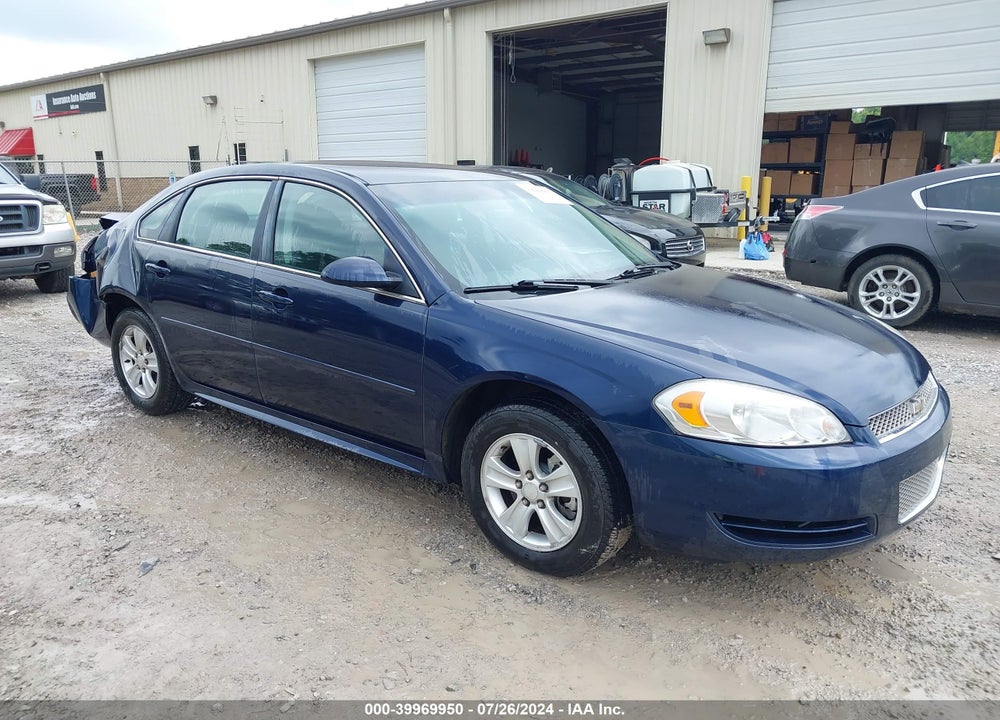 2012 CHEVROLET IMPALA LS VIN: 2G1WF5E36C1231611