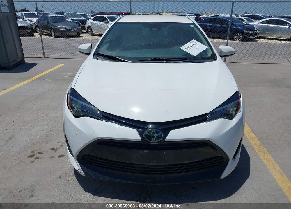 2017 TOYOTA COROLLA LE VIN: 5YFBURHE5HP690105