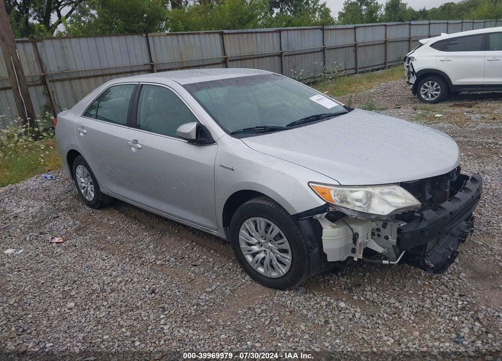 2012 TOYOTA CAMRY HYBRID LE VIN: 4T1BD1FK0CU038333