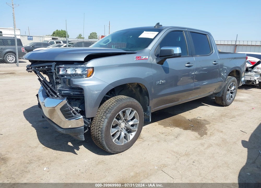 2019 CHEVROLET SILVERADO 1500 LT VIN: 3GCUYDED2KG252294