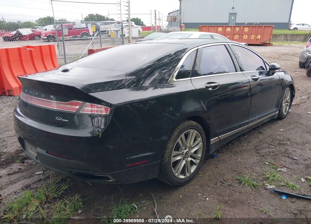 2014 LINCOLN MKZ VIN: 3LN6L2G92ER819645