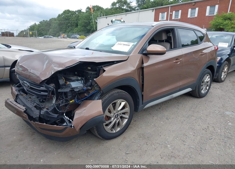 2017 HYUNDAI TUCSON SE VIN: KM8J3CA48HU411175