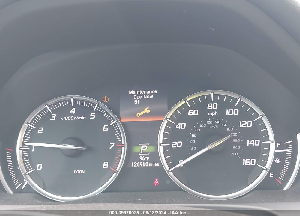 2015 ACURA TLX TECH VIN: 19UUB1F58FA009490