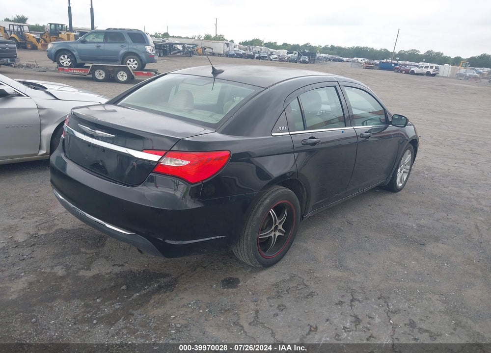 2013 CHRYSLER 200 TOURING VIN: 1C3CCBBB4DN543489