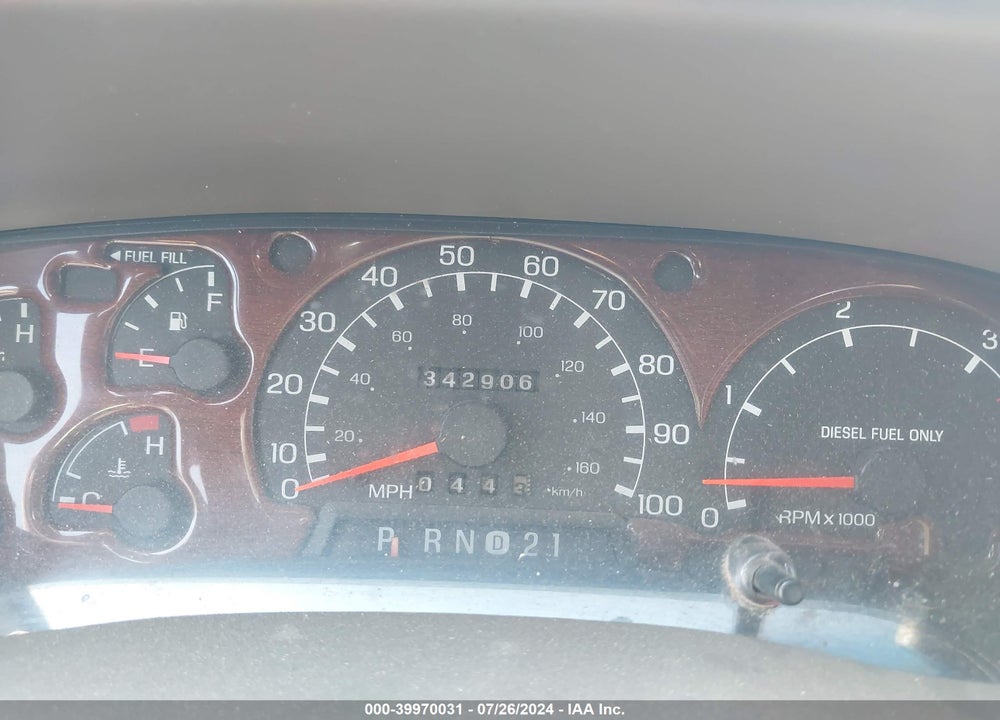 2000 FORD F-350 LARIAT/XL/XLT VIN: 1FTWW32F4YEA27373