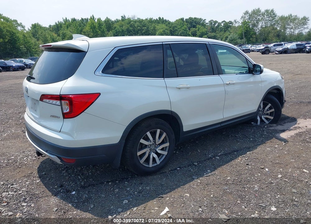 2019 HONDA PILOT EX-L VIN: 5FNYF6H55KB025789