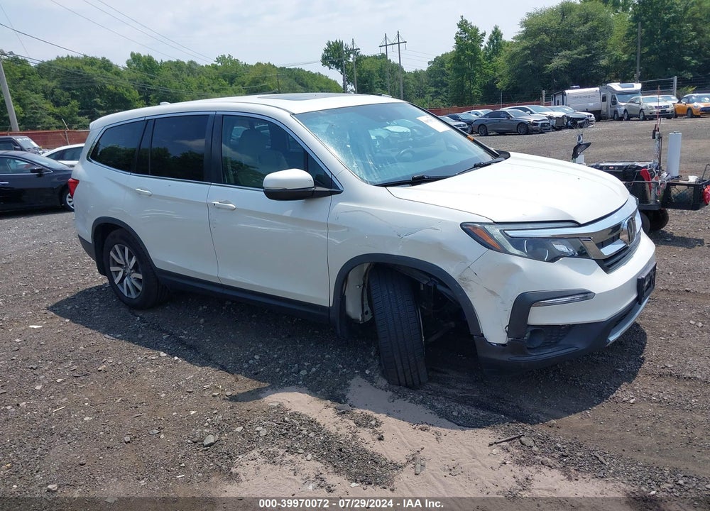 2019 HONDA PILOT EX-L VIN: 5FNYF6H55KB025789