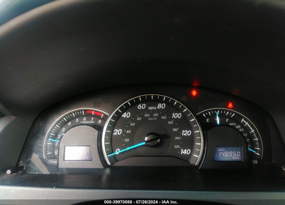 2012 TOYOTA CAMRY LE VIN: 4T4BF1FK6CR255952