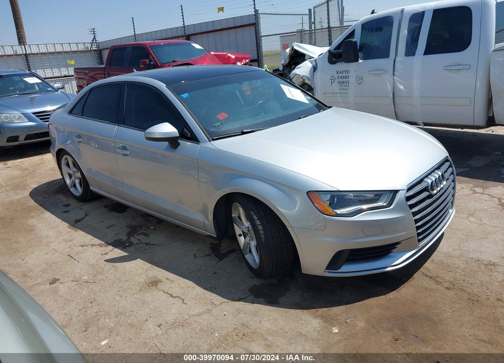 2015 AUDI A3 1.8T PREMIUM VIN: WAUACGFF1F1001884