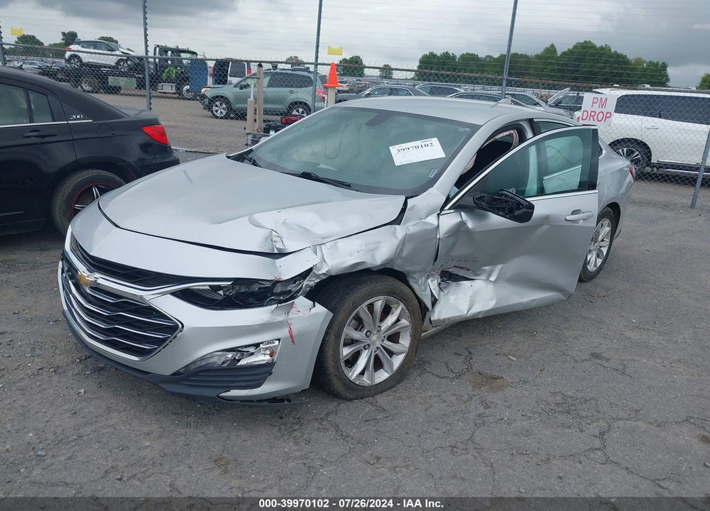 2020 CHEVROLET MALIBU FWD LT VIN: 1G1ZD5ST3LF029762