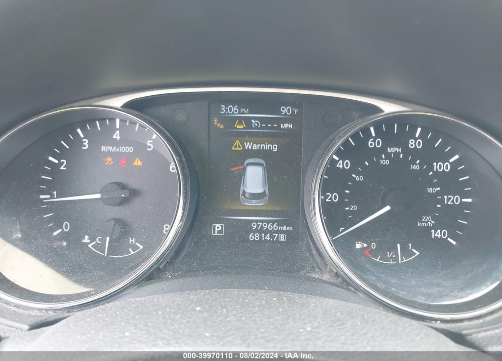 2015 NISSAN ROGUE SV VIN: 5N1AT2MV9FC847082